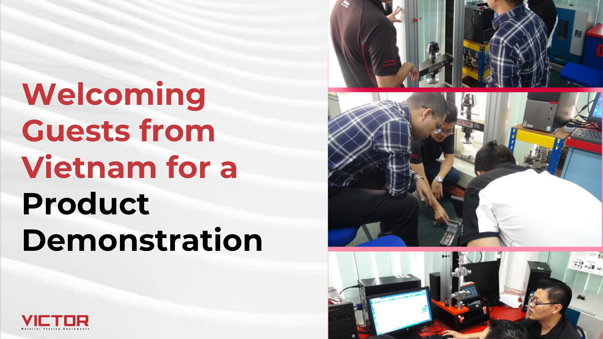 Welcoming Guests from Vietnam for a Product Demonstration