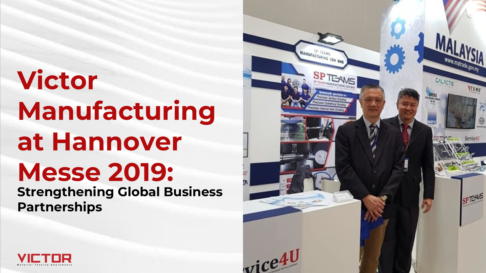 Victor Manufacturing at Hannover Messe 2019: Strengthening Global Business Partnerships