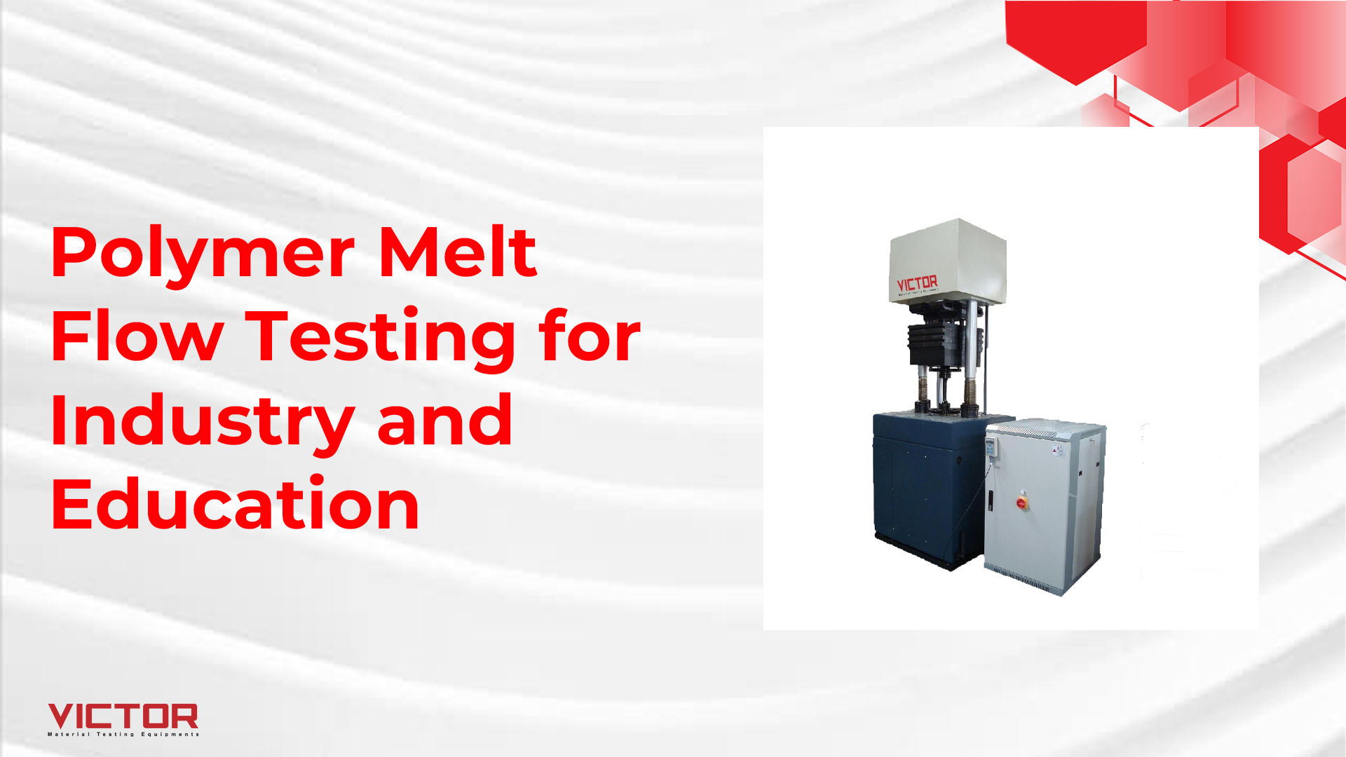 Polymer Melt Flow Testing for Industry and Education