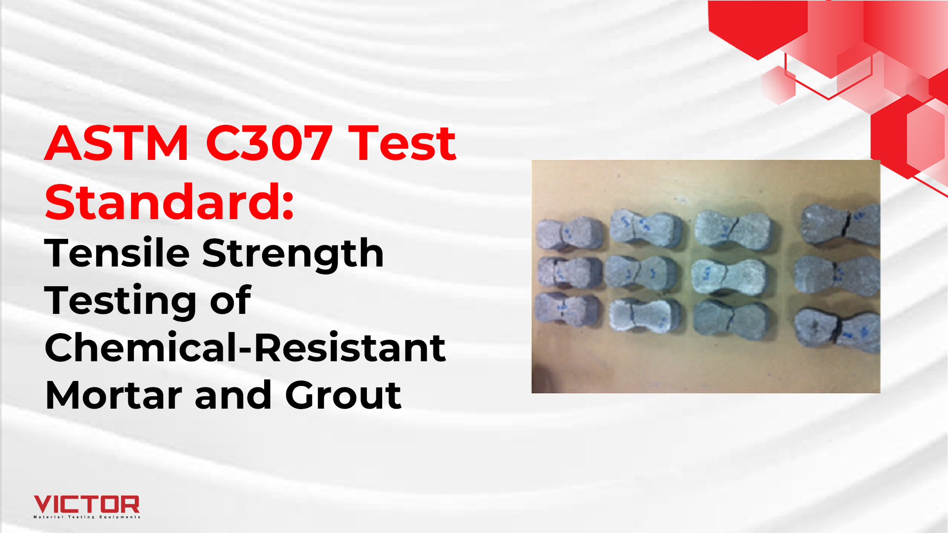 ASTM C307 Test Standard: Tensile Strength Testing of Chemical-Resistant Mortar and Grout
