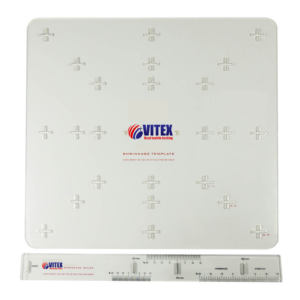 VIT 178 - Fabric Shrinkage Template & Ruler for Accurate Shrinkage Testing